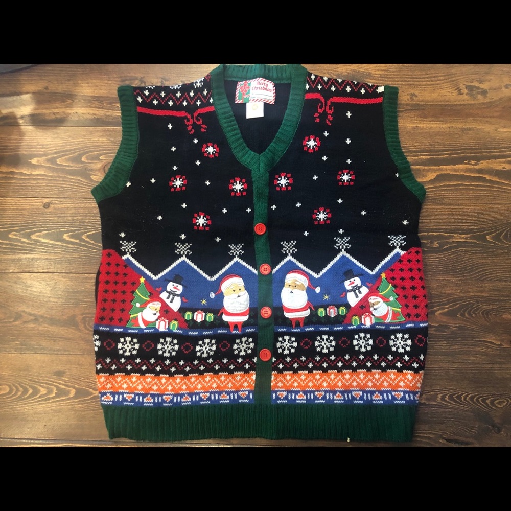 Holiday Ugly sweater vest